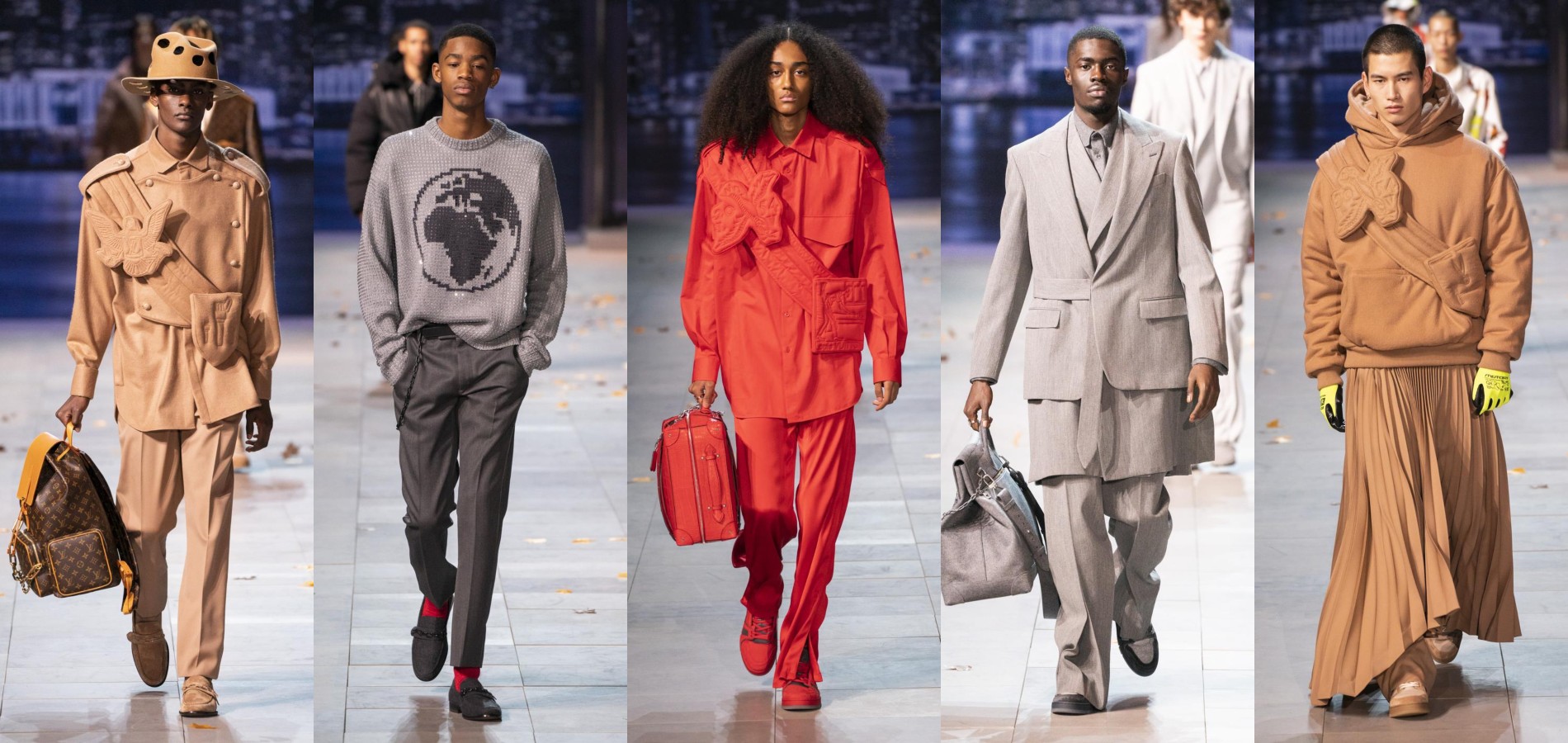 Louis Vuitton : les sacs stars du défilé homme automne-hiver 2020-2021