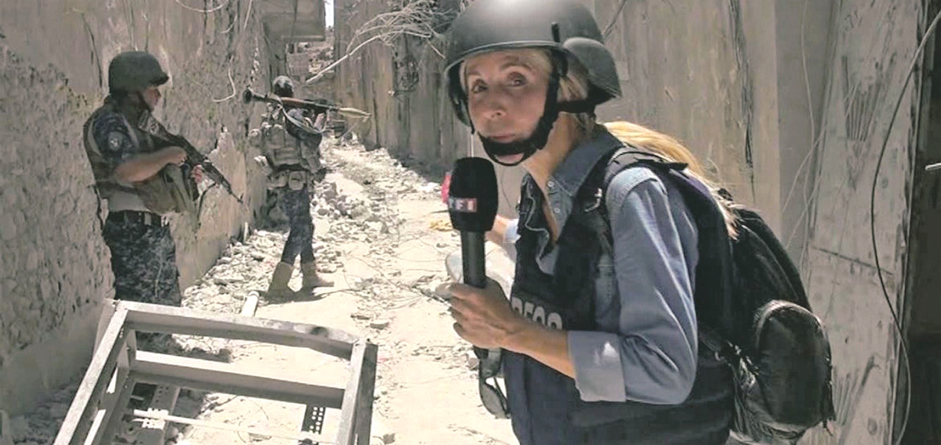 Qui Est Le Mari De Liseron Boudoul Liseron Boudoul, reporter de guerre : "Même quand on frôle la mort, on a  envie de repartir"