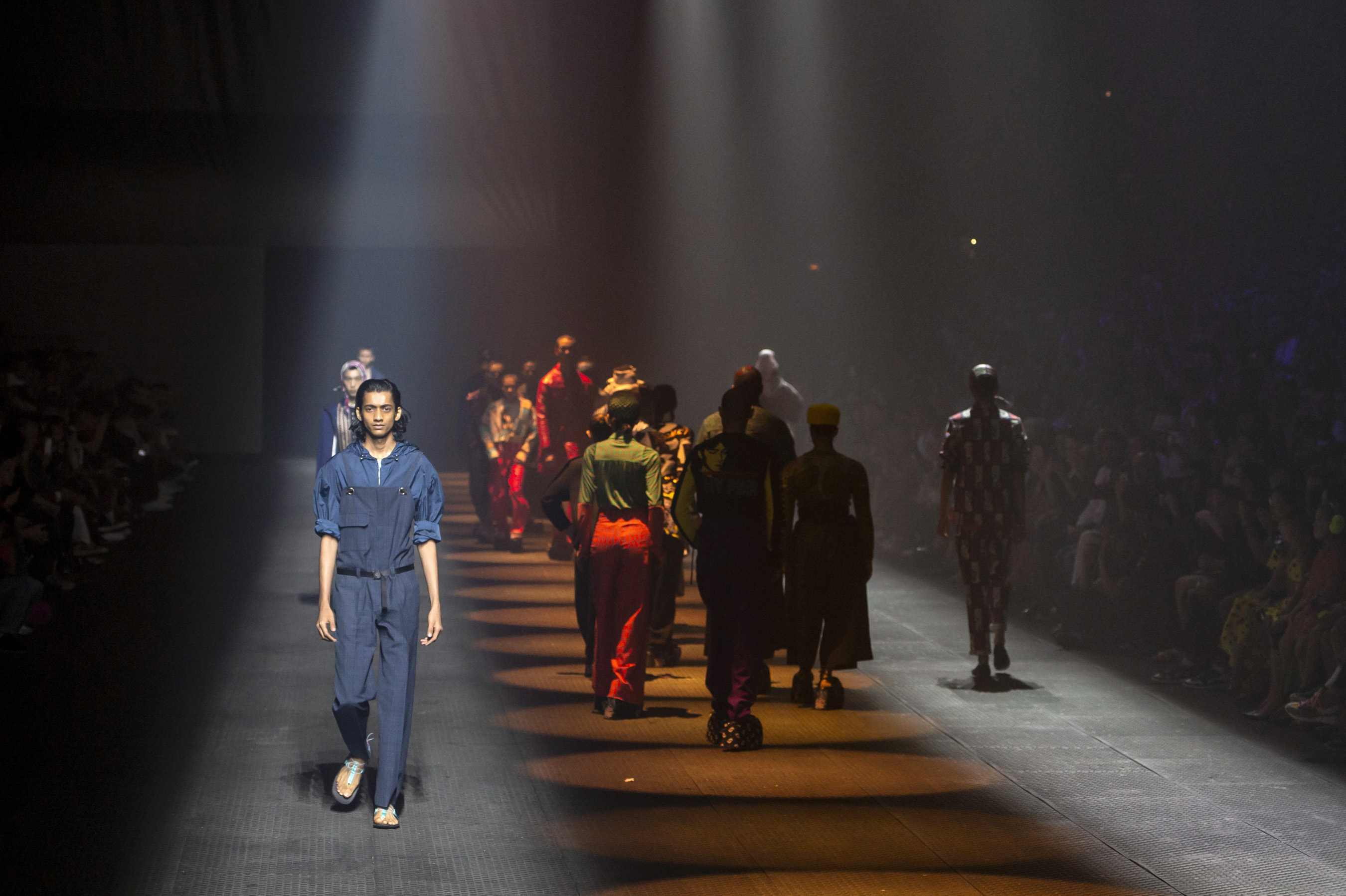 Defile Kenzo printemps ete 2020 Homme