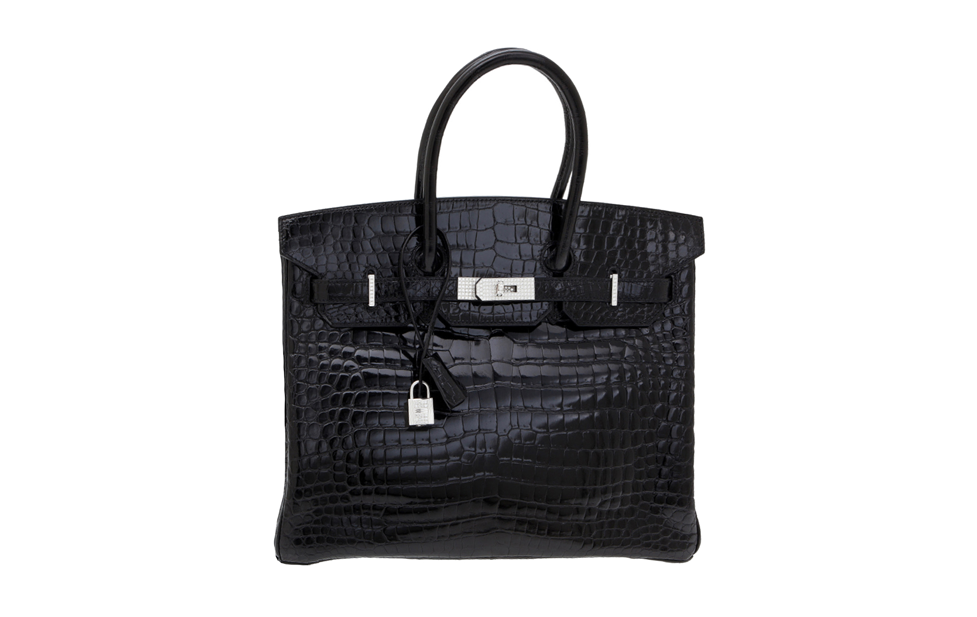 220 000 euros, c'est le prix de cet incroyable sac Birkin d'Hermès incrusté  de diamants