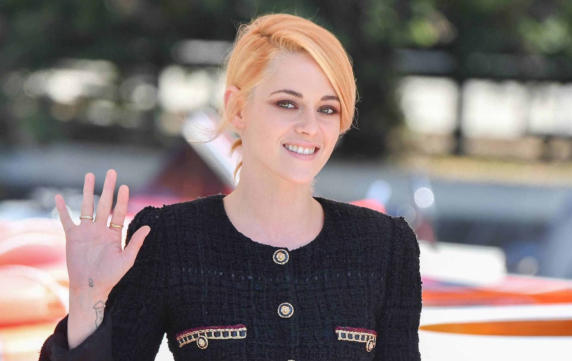 Kristen Stewart cheveux blonds