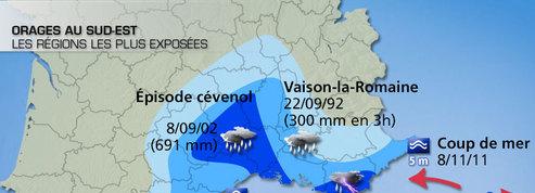 Méditerranée : l'automne une saison à orages ?