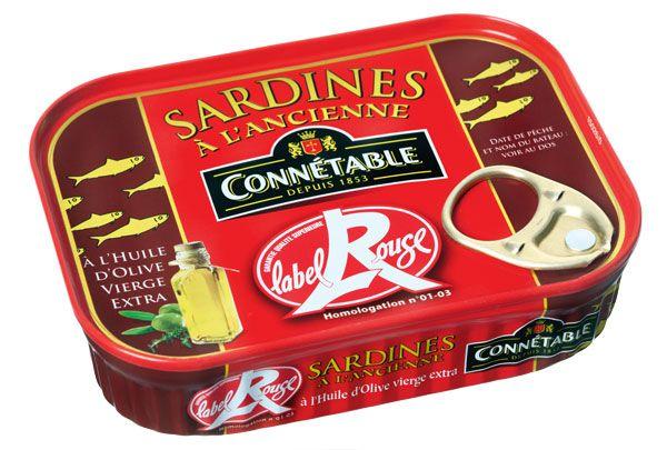 Derrière l'étiquette: les sardines à l'huile