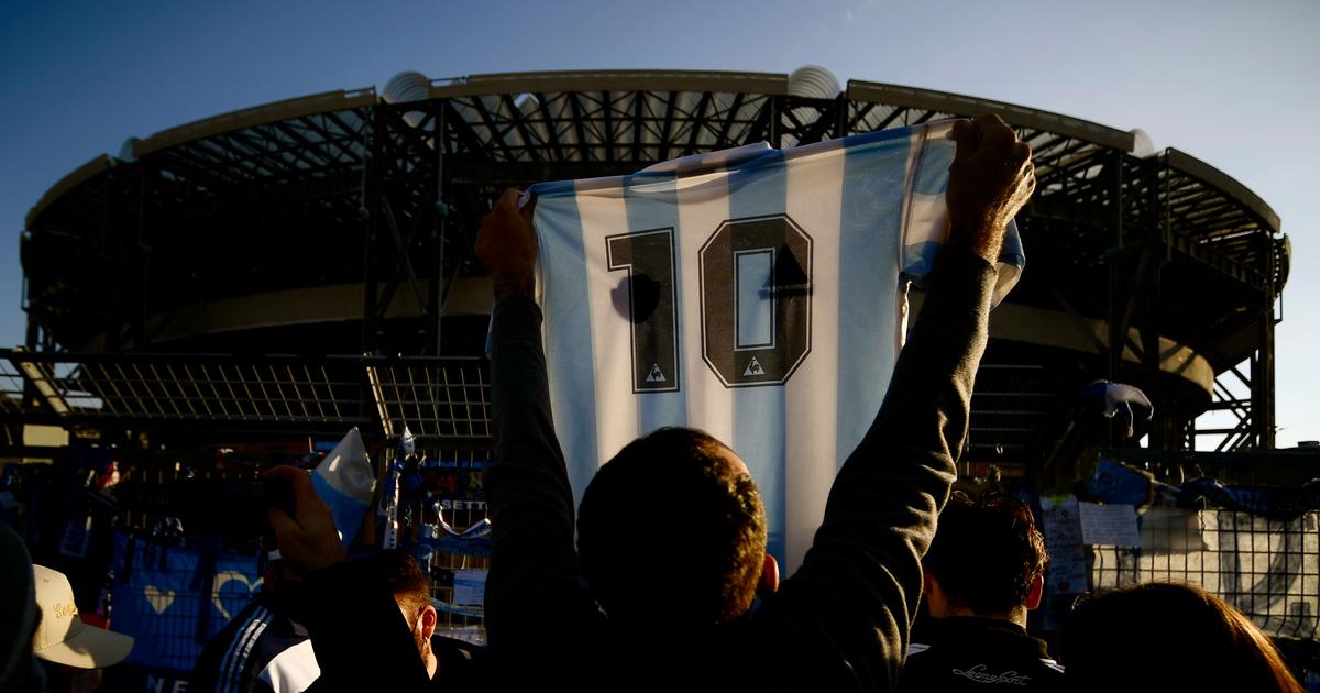 Naples San Paolo renommé stade Diego Armando Maradona
