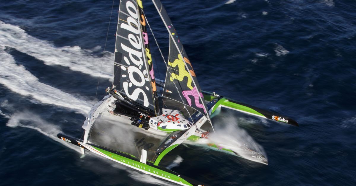Trophée JulesVerne Coville et Sodebo (déjà) à BonneEspérance avec une belle avance