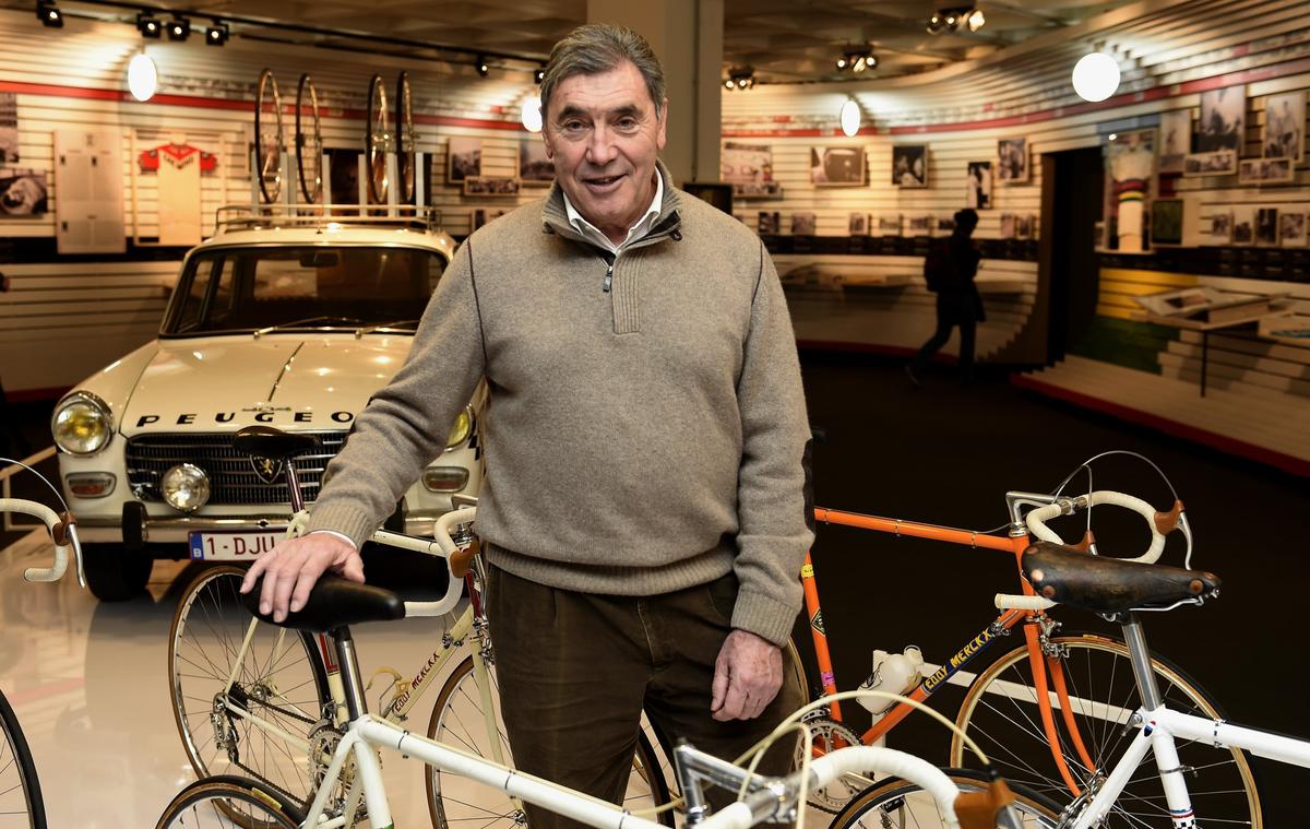 La dernière course d'Eddy Merckx, en mars 1978