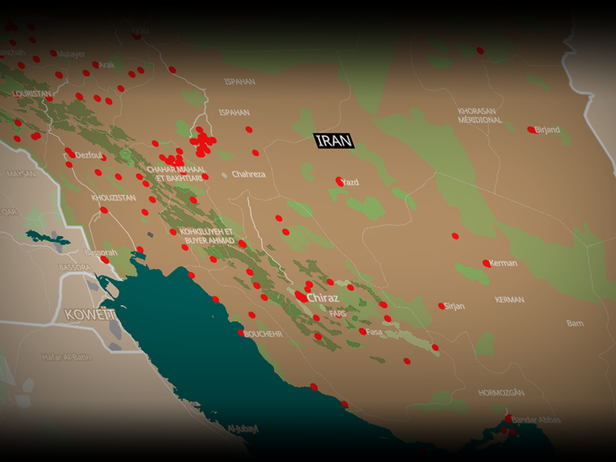 Iran : comprendre les manifestations contre le régime grâce aux cartes