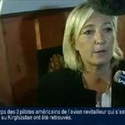 Marine Le Pen lie affaire Cahuzac et 