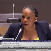 Commission Cahuzac : accrochage entre Christiane Taubira et un député UMP