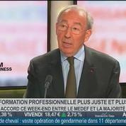 Jean-François Pillard, vice-président du Medef en charge du social,dans Le Grand Journal 2/4