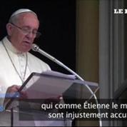 Le Pape dénonce les persécutions de chrétiens