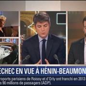 Le Soir BFM: Municipales à Hénin-Beaumont: le FN est en tête des intentions de vote au 1er tour 3/4