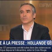 Le Soir BFM: La veille de la conférence de presse de François Hollande 4/4