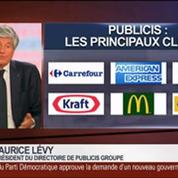 Maurice Lévy, président-directeur général de Publicis Groupe, dans Le Grand Journal – 1/4