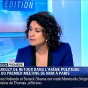 Politique Première: Nicolas Sarkozy revient dans l'arène politique lors du meeting de Nathalie Kosciusko-Morizet à Paris