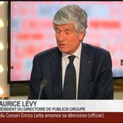 Maurice Lévy, président-directeur général de Publicis Groupe, dans Le Grand Journal – 2/4