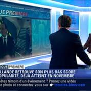Politique Première: Sondages: La popularité de François Hollande continue de baisser