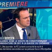 Politique Première: Présidentielle 2017: Hollande sème le doute en conditionnant sa candidature à la baisse du chômage