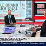 Dominique Jiabouley et Marie-Noëlle Lienemann, dans Le Grand Journal 3/4