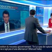 Politique Première: La première interview de Manuel Valls comme Premier ministre