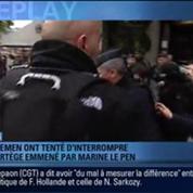 BFMTV Replay: 1er mai: Des Femen ont tenté d'interrompre le cortège du FN