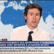 L'Édito éco de Guillaume Paul: France: Hausse des investissements des entreprises étrangers en 2013 –