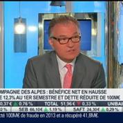 Amélioration de la rentabilité de la compagnie des Alpes: Dominique Marcel, dans Intégrale Bourse