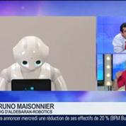 Softbank commercialisera Pepper, le robot émotif d'Aldebaran, Bruno Maisonnier, dans GMB