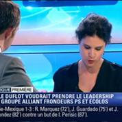 Politique Première: Cécile Duflot veut prendre le leadership d'un groupe alliant frondeurs PS et Ecolos