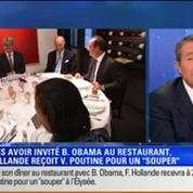20H Politique: Diplomatic Day: dîner avec Barack Obama et souper avec Vladimir Poutine pour François Hollande 1/2