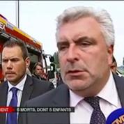 Accident à Troyes : le ministre Frédéric Cuvillier très ému