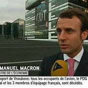 Emmanuel Macron se veut rassurant sur la succession de Christophe de Margerie