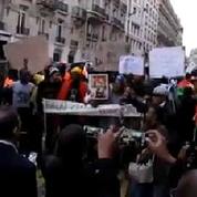 Manifestation de soutien devant l'ambassade du Burkina Faso à Paris