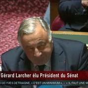 Gérard Larcher élu président du Sénat
