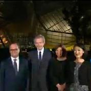 Hollande inaugure la Fondation Louis Vuitton