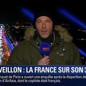 BFM Story: Saint-Sylvestre 2014: l'Arc de Triomphe est habillé en son et lumière