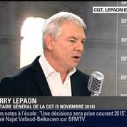 Grand Angle: CGT, Thierry Lepaon en sursis