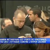 Netanyahu s'est rendu sur les lieux de la prise d'otages Porte de Vincennes