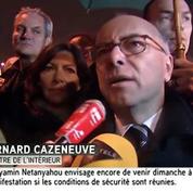 B. Cazeneuve à la Porte de Vincennes : « L'antisémitisme est une abjection »