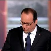 Hollande reprend la figure de l'anaphore: Tout commence par la laïcité