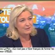 Polémique sur les Enfoirés : Le Pen fustige «ces millionnaires bobos»