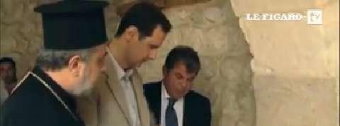Bachar el-Assad se montre en public pour Pâques à Maaloula