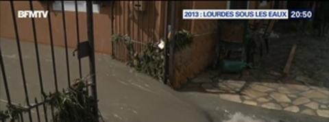 BFMTV Flashback: Lourdes sous les eaux