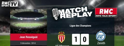 Monaco-Zénith (2-0) : le Goal Replay avec RMC Sport