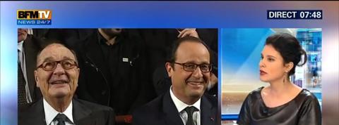 Politique Première: Dans la revue Charles, François Hollande rend hommage à Jacques Chirac