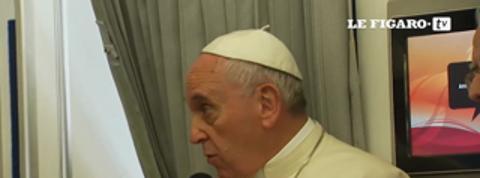 Le pape François : «Vous ne pouvez pas insulter la foi des autres»