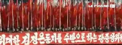 Corée du Nord : une parade en l’honneur des voeux de Kim Jong-un